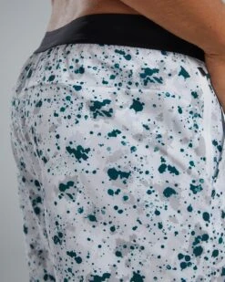 TYR Hydrosphere™ Men's Lined 7" Unbroken Big Logo Shorts - Fleck -TYR Sales Store B44020 186 alt07