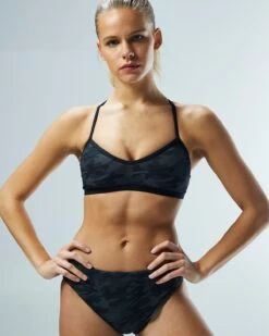 TYR Durafast Elite® Women's Classic Bikini Bottom - Blackout Camo -TYR Sales Store BBCA7A 022 alt07 1