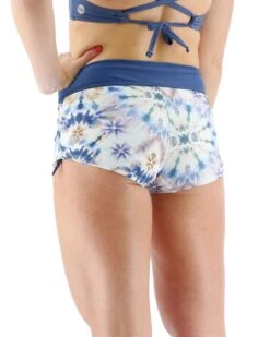TYR Women's Della Boyshort - Pressed Flowers -TYR Sales Store BDPFL7A 960 alt04