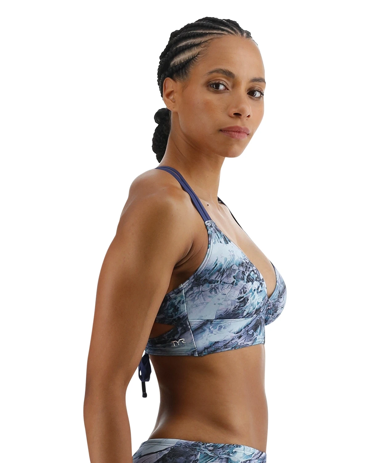 TYR Women's Madeline Bralette - Shale 8 TYR Women's Madeline Bralette - Shale - Image 6
