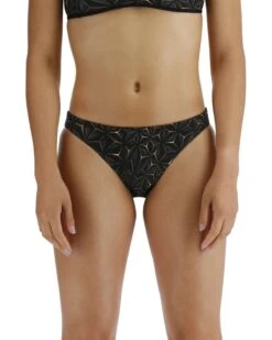 TYR Durafast Elite® Women's Mini Bikini Bottom Swimsuit - Obsidian