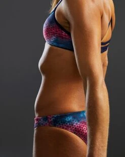 TYR Durafast Elite® Women's Classic Mini Bikini Bottom - Starhex -TYR Sales Store BNSHX7A 611 alt10