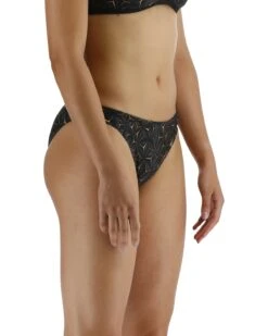TYR Durafast Elite® Women's Full Coverage Bikini Bottom Swimsuit - Obsidian -TYR Sales Store BOBS7A 008 alt06
