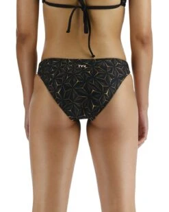 TYR Durafast Elite® Women's Full Coverage Bikini Bottom Swimsuit - Obsidian -TYR Sales Store BOBS7A 008 main02