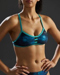 TYR Durafast Elite® Women's Pacific Tieback Top - Cosmic Night -TYR Sales Store BPCMN7A 978 alt09