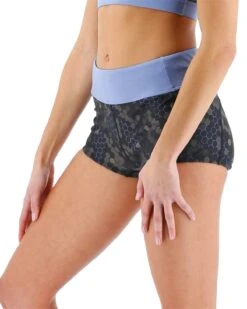 TYR Durafast Elite® Women's Casey Boyshort - Carbon Hex -TYR Sales Store BSCCHX7A 001 alt04