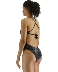 TYR Durafast Elite® Women's Crosscut Tieback Swimsuit - Turbulent -TYR Sales Store CTTUR7A 927 alt03