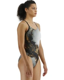 TYR Durafast Elite® Women's Tetrafit Swimsuit - Pyrite -TYR Sales Store CXPYR7A 751 alt06