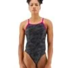 TYR Durafast Elite® Women's Diamond Controlfit Swimsuit - Blackout Camo -TYR Sales Store DFBC7A 001 main01