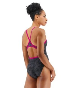 TYR Durafast Elite® Women's Diamond Controlfit Swimsuit - Blackout Camo -TYR Sales Store DFBC7A 001 main02