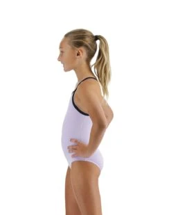 TYR Durafast Elite® Girls' Addy Diamondfit Swimsuit - Solid -TYR Sales Store DGSOL7Y 531 alt03