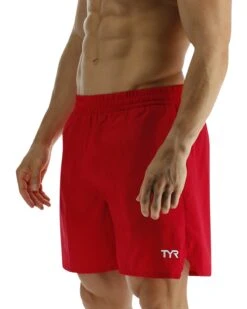 TYR Men's Deck-X Swim Short - Solid 15 TYR Men's Deck-X Swim Short - Solid -TYR Sales Store DKS7A 610 alt03