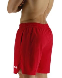 TYR Men's Deck-X Swim Short - Solid 16 TYR Men's Deck-X Swim Short - Solid -TYR Sales Store DKS7A 610 alt04