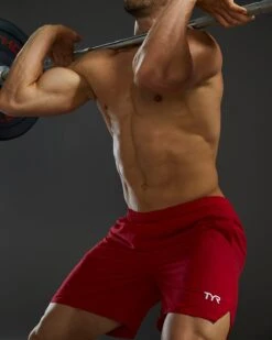 TYR Men's Deck-X Swim Short - Solid 20 TYR Men's Deck-X Swim Short - Solid -TYR Sales Store DKS7A 610 alt08