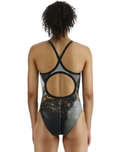 TYR Durafast Elite® Women's Diamondfit Swimsuit - Pyrite -TYR Sales Store DPYR7A 751 main02