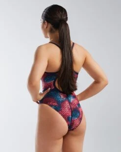 TYR Durafast Elite® Women's Diamondfit Swimsuit - Starhex -TYR Sales Store DSHX7A 611 alt04