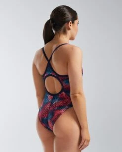 TYR Durafast Elite® Women's Diamondfit Swimsuit - Starhex -TYR Sales Store DSHX7A 611 alt05