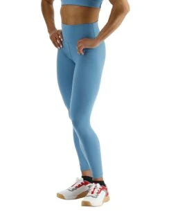 TYR Joule Elite™ Women's High-Waisted 7/8 Leggings - Solid -TYR Sales Store FEHLSO3A 439 alt03