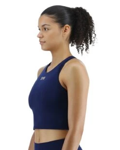 TYR Joule Elite™ Women's High Neck Sports Bra - Solid -TYR Sales Store FEHNSO3A 401 alt03