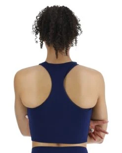 TYR Joule Elite™ Women's High Neck Sports Bra - Solid -TYR Sales Store FEHNSO3A 401 main02