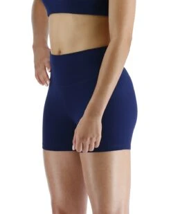 TYR Joule Elite™ Women's High-Waisted 3.25" Short - Solid -TYR Sales Store FETHSO3A 401 alt03
