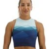 TYR Base Kinetic™ Women's Cropped High Neck Tank - Forge -TYR Sales Store FGCHTF3A 461 main01