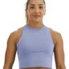 TYR Base Kinetic™ Women's Cropped High Neck Tank - Solid -TYR Sales Store FGCHTS3A 986 main01