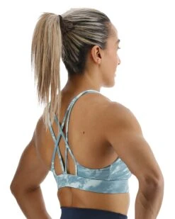 TYR Base Kinetic™ Women's Dual Strap Sports Bra - Aqueous -TYR Sales Store FGDSAQ3A 988 alt05