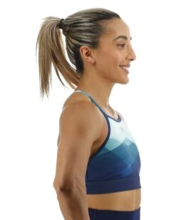 TYR Base Kinetic™ Women's High Neck Sports Bra - Forge -TYR Sales Store FGHFO3A 461 alt06