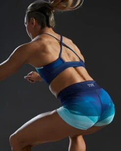 TYR Base Kinetic™ Women's High Neck Sports Bra - Forge -TYR Sales Store FGHFO3A 461 alt08