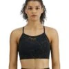 TYR Base Kinetic™ Women's High Neck Sports Bra - Goldstone -TYR Sales Store FGHGO3A 001 main01