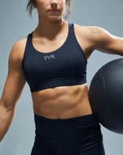 TYR Base Kinetic™ Women's Crossback Sports Bra - Solid -TYR Sales Store FGPSO3A 001 alt07