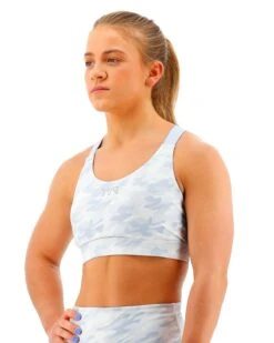 TYR Base Kinetic™ Women's Crossback Sports Bra - Whiteout Camo -TYR Sales Store FGPWC3A 100 alt03