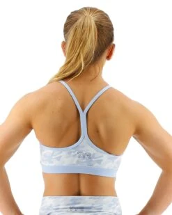 TYR Base Kinetic™ Women's V-Neck Sports Bra - Whiteout Camo -TYR Sales Store FGVWC3A 100 main02