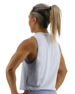 TYR ClimaDry™ Women's Cropped Tech Tank - Solid / Heather -TYR Sales Store FPCTSO3A 987 alt04