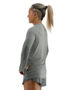 TYR ClimaDry™ Women's Raglan Long Sleeve Tee - Solid / Heather -TYR Sales Store FPTLRS3A 966 alt04