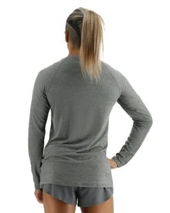 TYR ClimaDry™ Women's Raglan Long Sleeve Tee - Solid / Heather -TYR Sales Store FPTLRS3A 966 main02