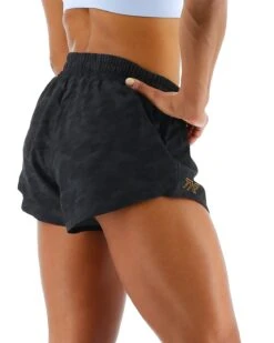 TYR Hydrosphere™ Women's Pace Running Shorts - Blackout Camo -TYR Sales Store FRSBC3A 001 alt05