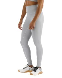 TYR Base Kinetic™ Women's High-Rise Full Length Leggings - Heather -TYR Sales Store FTFHRH3A 254 alt03