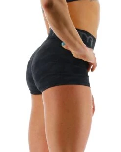 TYR Base Kinetic™ Women's Mid-Rise 2" Logo Short - Blackout Camo 12 TYR Base Kinetic™ Women's Mid-Rise 2" Logo Short - Blackout Camo -TYR Sales Store FTMLSB3A 001 alt05