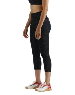 TYR Base Kinetic™ Women's High-Rise 3/4 Leggings - Goldstone -TYR Sales Store FTTHRG3A 001 alt02