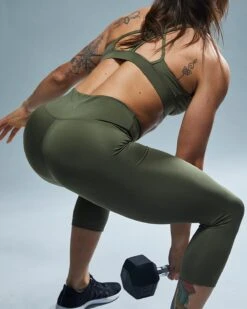 TYR Base Kinetic™ Women's High-Rise 3/4 Leggings - Solid 31 TYR Base Kinetic™ Women's High-Rise 3/4 Leggings - Solid -TYR Sales Store FTTMRS3A 932 alt10