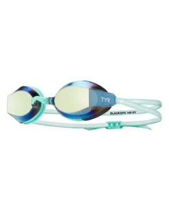 TYR Women's Black Ops 140 EV Mirrored Racing Goggles -TYR Sales Store LGBKOPFM 299 main01