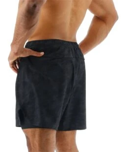TYR Hydrosphere™ Men's Lined 6" Momentum Shorts - Blackout Camo -TYR Sales Store MASLBC3A 001 alt03
