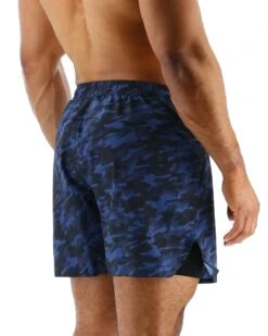 TYR Hydrosphere™ Men's Unlined 6" Momentum Shorts - Midnight Camo -TYR Sales Store MASUMC3A 401 alt05