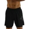 TYR Hydrosphere™ Men's Lined 6" Momentum Big Logo Shorts - Solid -TYR Sales Store MMSLSL3A 001 main01