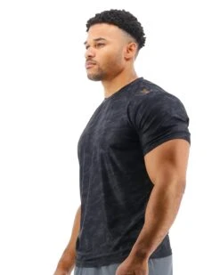 TYR Airtec™ Men's Tee - Blackout Camo -TYR Sales Store MPTBC3A 001 alt03