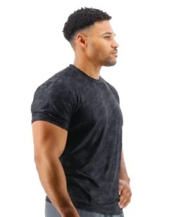 TYR Airtec™ Men's Tee - Blackout Camo -TYR Sales Store MPTBC3A 001 alt06