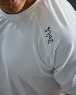 TYR ClimaDry™ Men's Raglan Tech Tee - Solid / Heather -TYR Sales Store MPTRSO3A 100 alt07