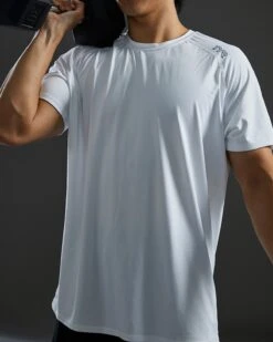 TYR ClimaDry™ Men's Raglan Tech Tee - Solid / Heather -TYR Sales Store MPTRSO3A 100 alt08